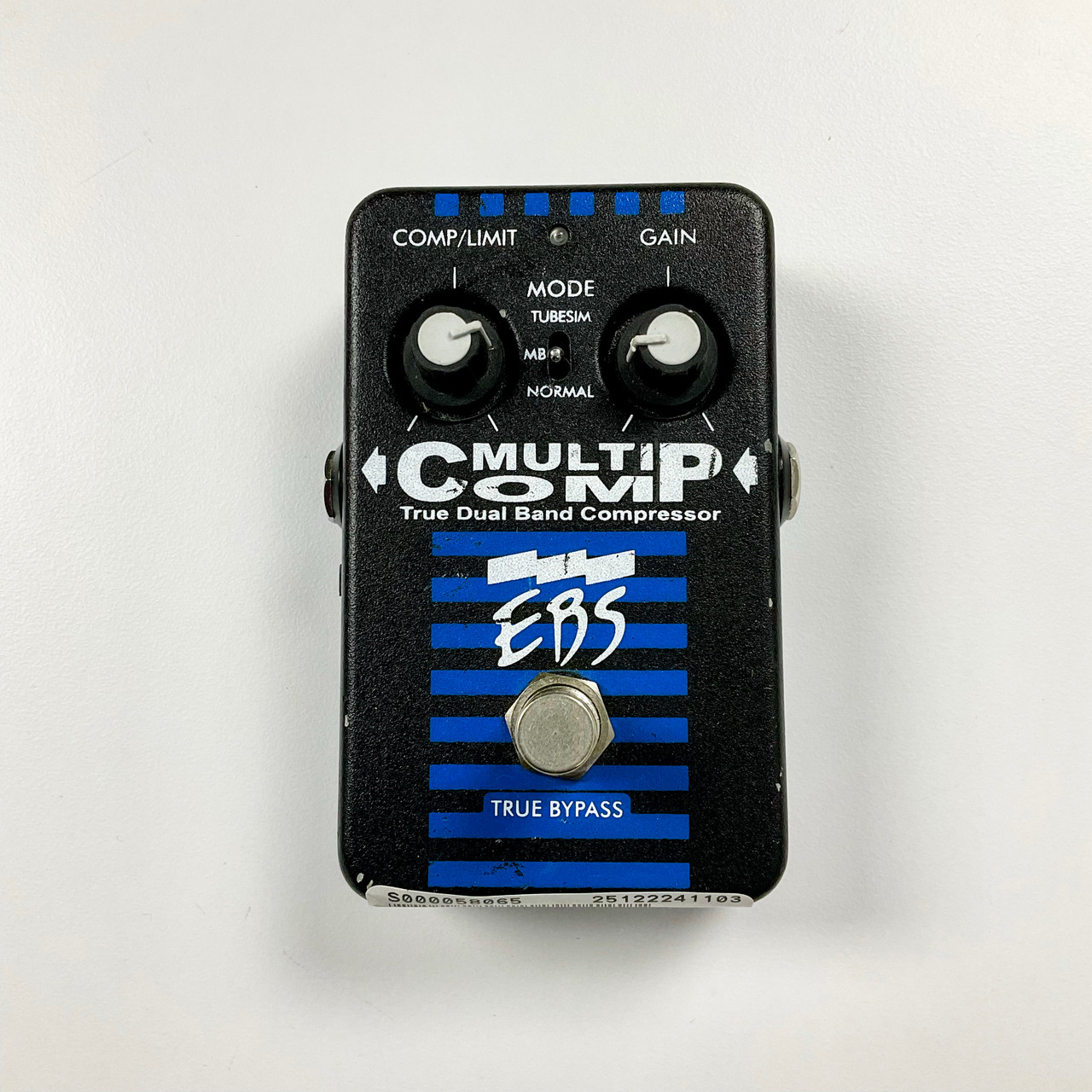 Used EBS Multicomp Dual Band Compressor Pedal