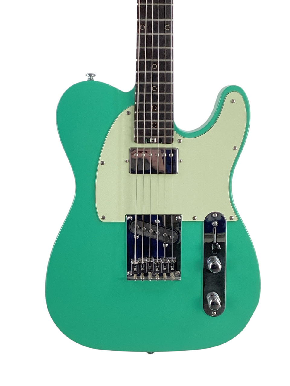 Used Schecter T-TYPE NICK JOHNSTON PT ATOMIC GREEN T Type Electric