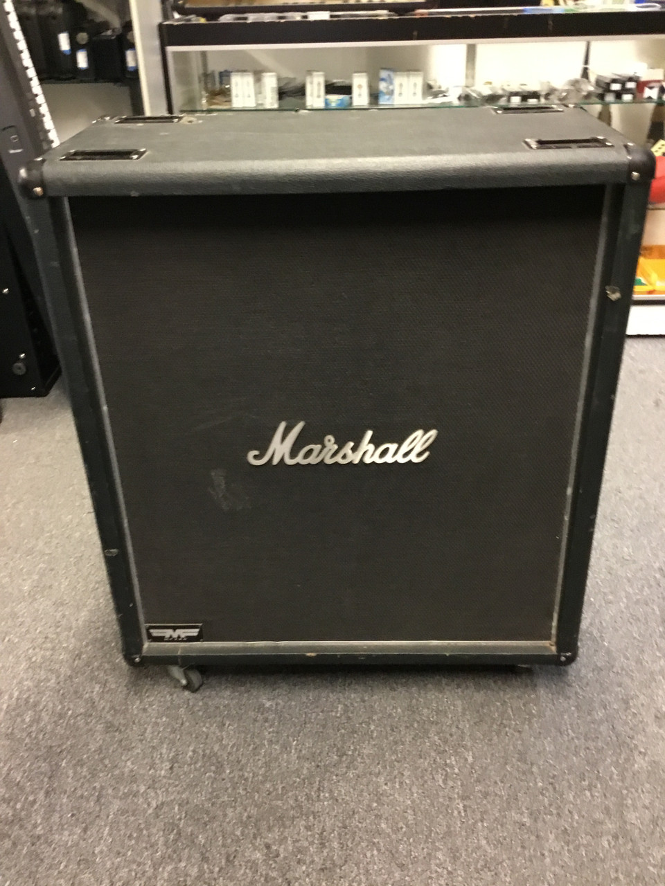 Used Marshall MF280B STRAIGHT W/CASTRS 4 x 12 Guitar Speaker