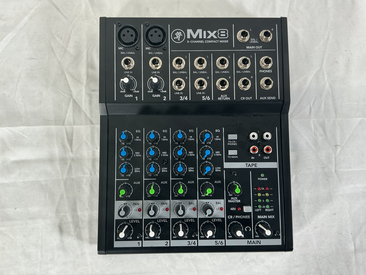 Used Mackie MIX 8 Mixing Console