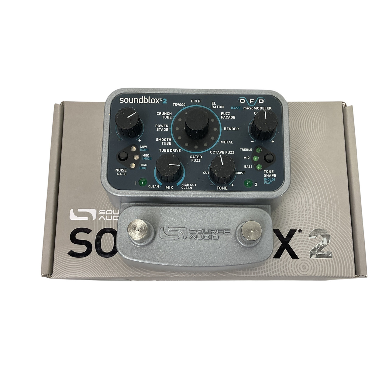 Used Source Audio OFD BASS MICRO MODELER FX Only Pedal