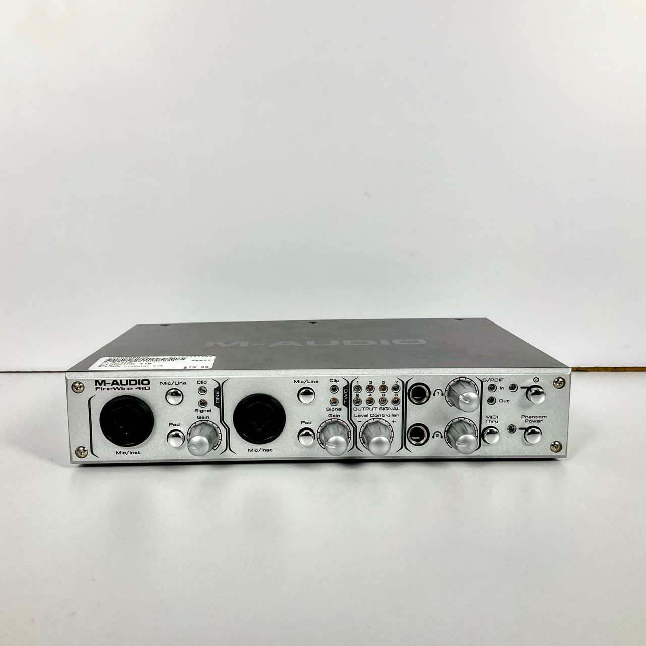 Used M-Audio Firewire 410 Computer Interface 2 A/D Recording Inputs