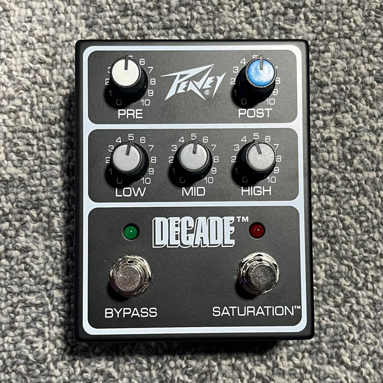 Used PEAVEY DECADE PREAMP Guitar Pedal