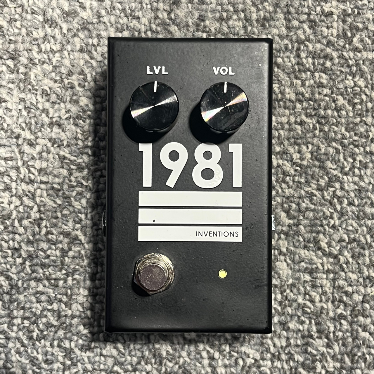Used 1981 INVENTIONS LVL FULL-RANGE OVERDRIVE Guitar Pedal