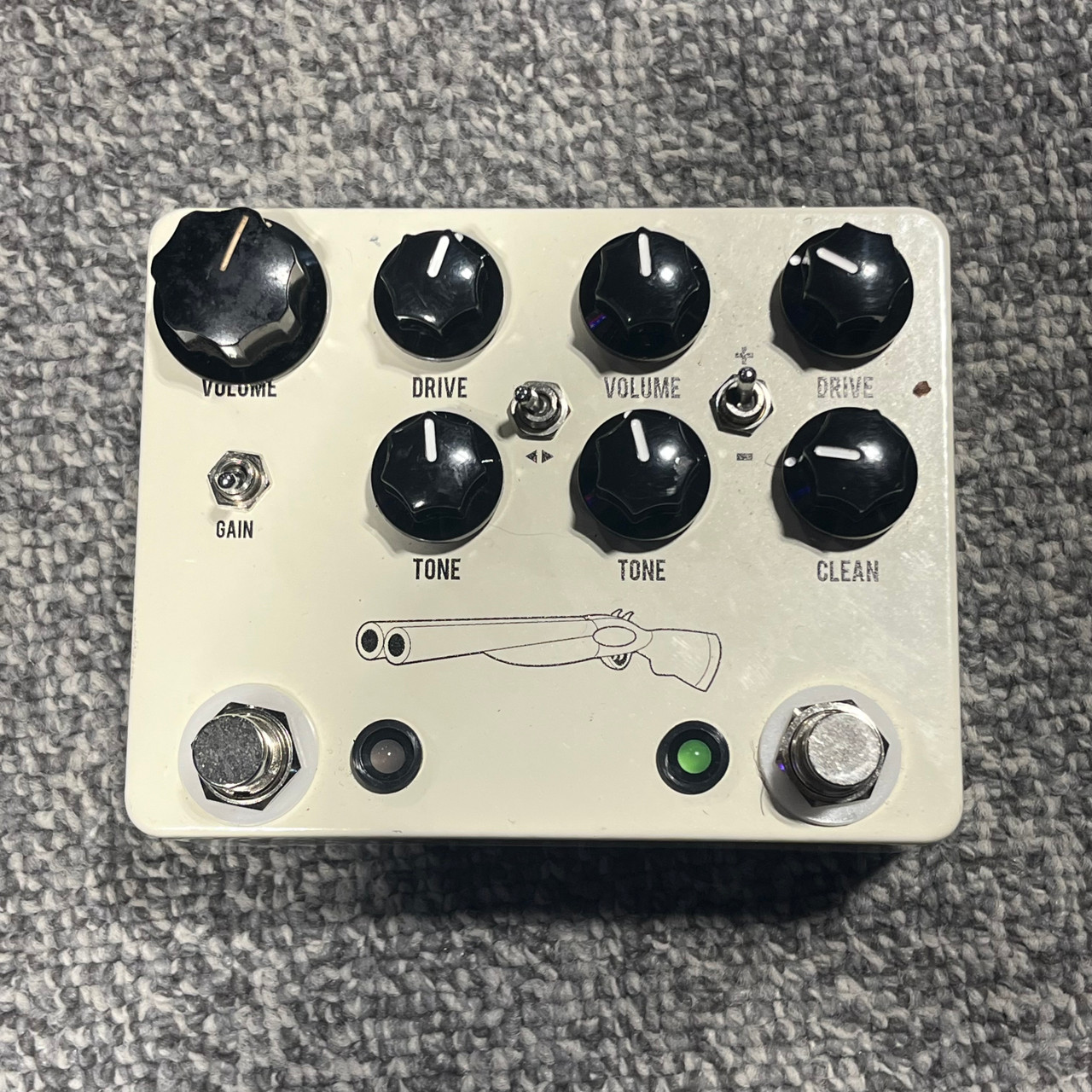 Used JHS PEDALS DOUBLE BARREL V4 Guitar Overdrive Pedal