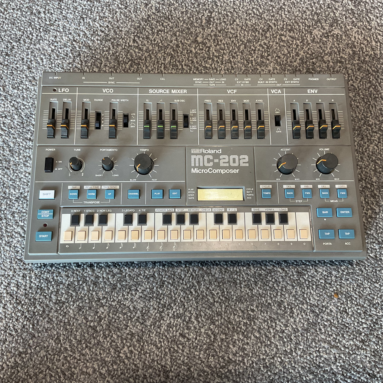 Used ROLAND MC-202 MICROCOMPOSER Synthesizer