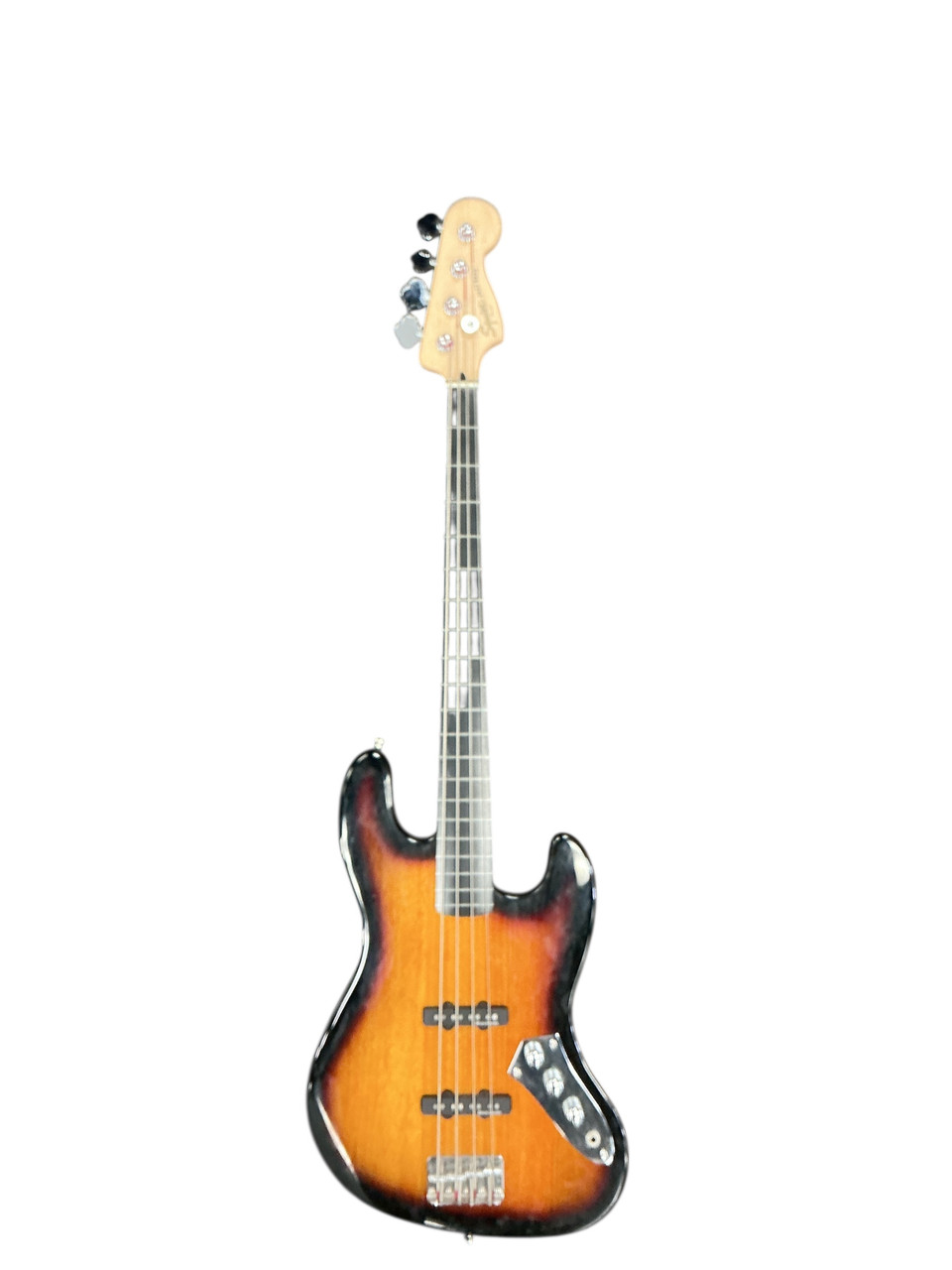 Used Fender FRETLESS JAZZ BASS J Type Bass Guitar Sunburst 4-String