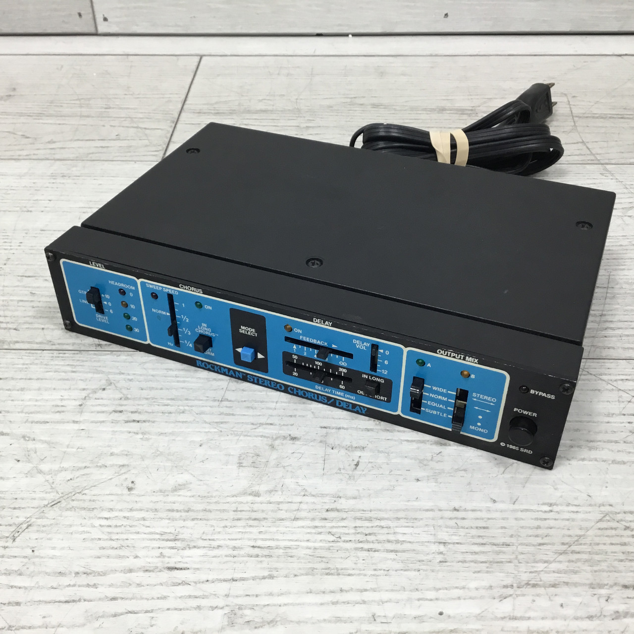 Used Rockman STEREO CHOURS/DELAY 1987 Rackmount Guitar Effect