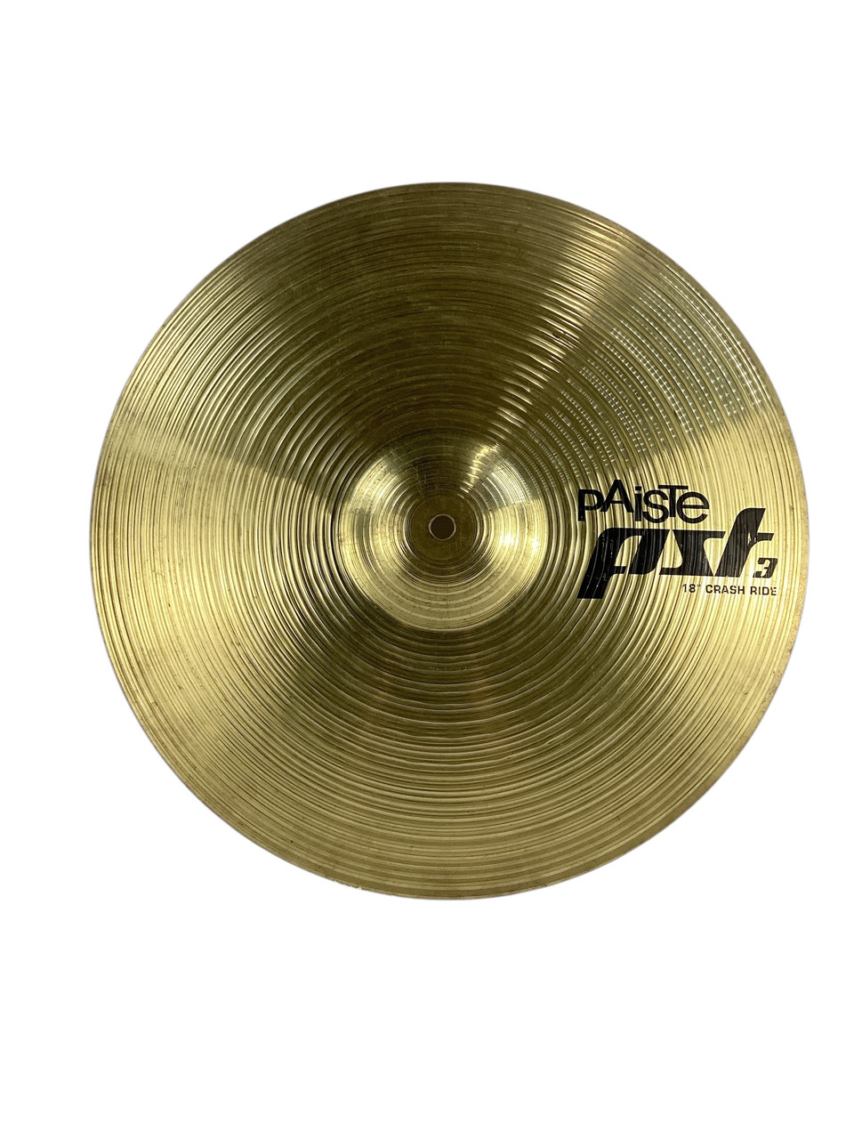 Used Paiste PST3 18IN CRASH/RIDE Crash Cymbal 18