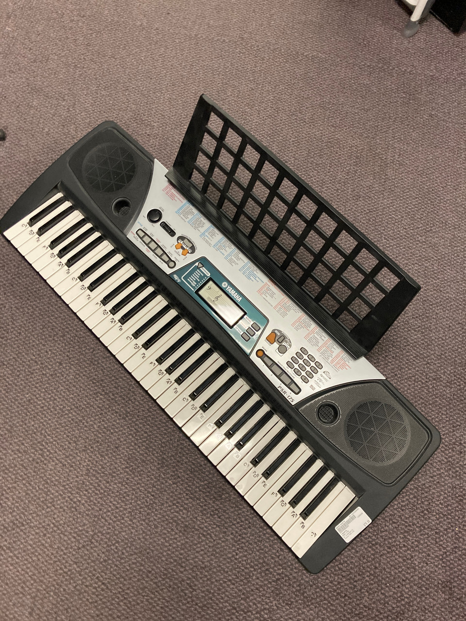 Used Yamaha PSR-175 Vintage 49-Key Keyboard 49-Key