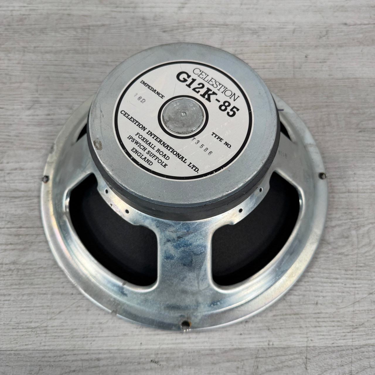 Used Celestion G12K-85 - 12-inch Guitar Speaker - 16 Ohm