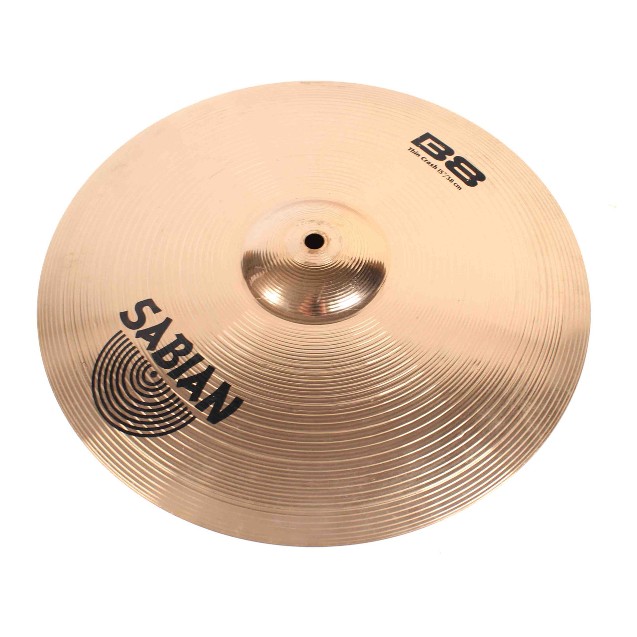 スリムラム15キロ Used Sabian B8 THIN CRASH 15 Crash Cymbal 15