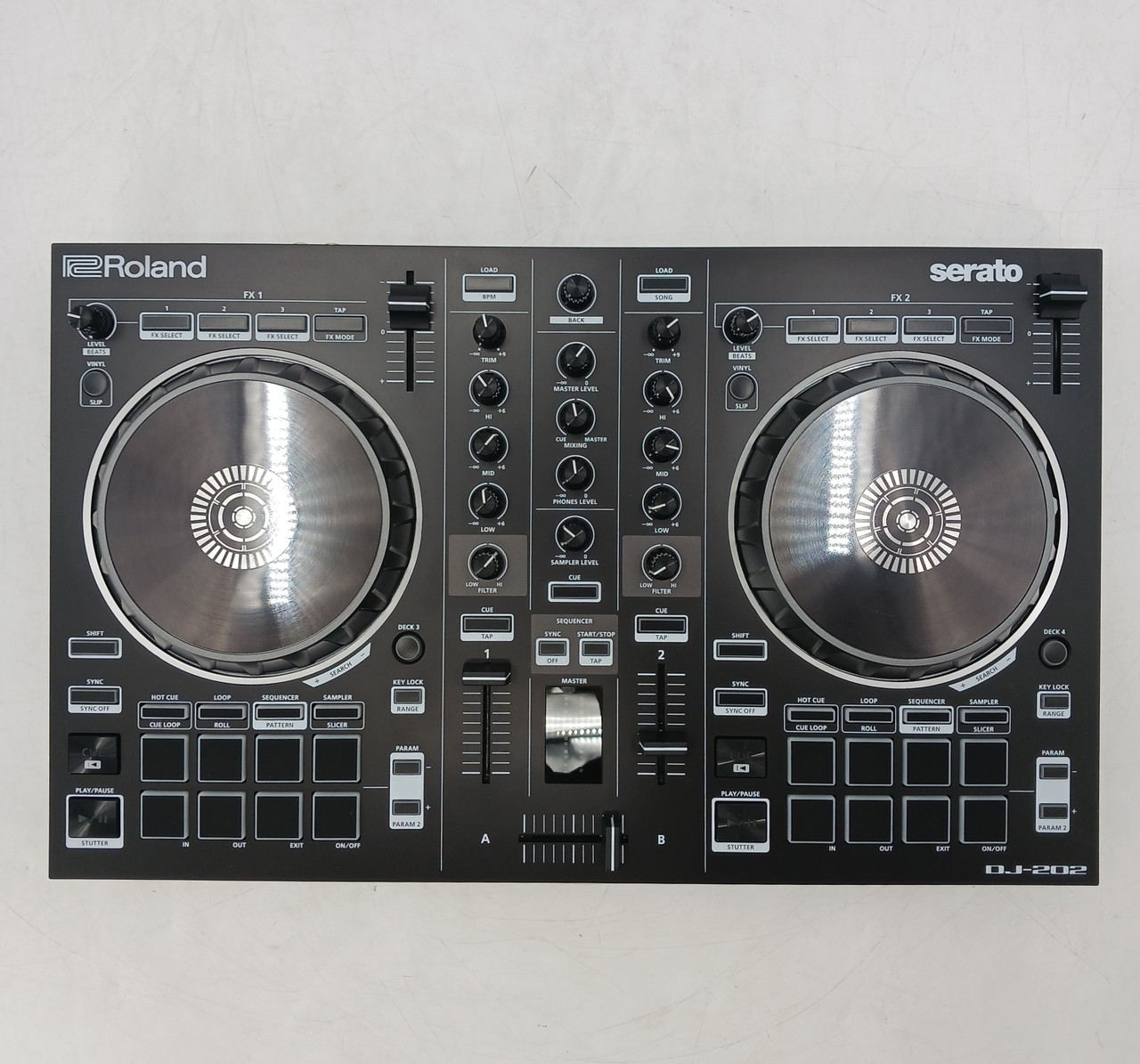 Used Roland DJ-202 DJ CONTROLLER Pro Sound Product