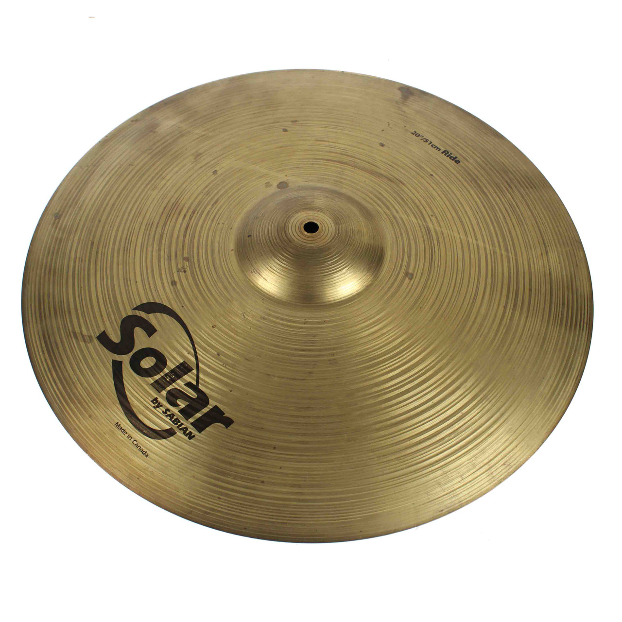 SABIAN Ride 20インチ/51cm Used Sabian SOLAR RIDE 20 Ride Cymbal 20