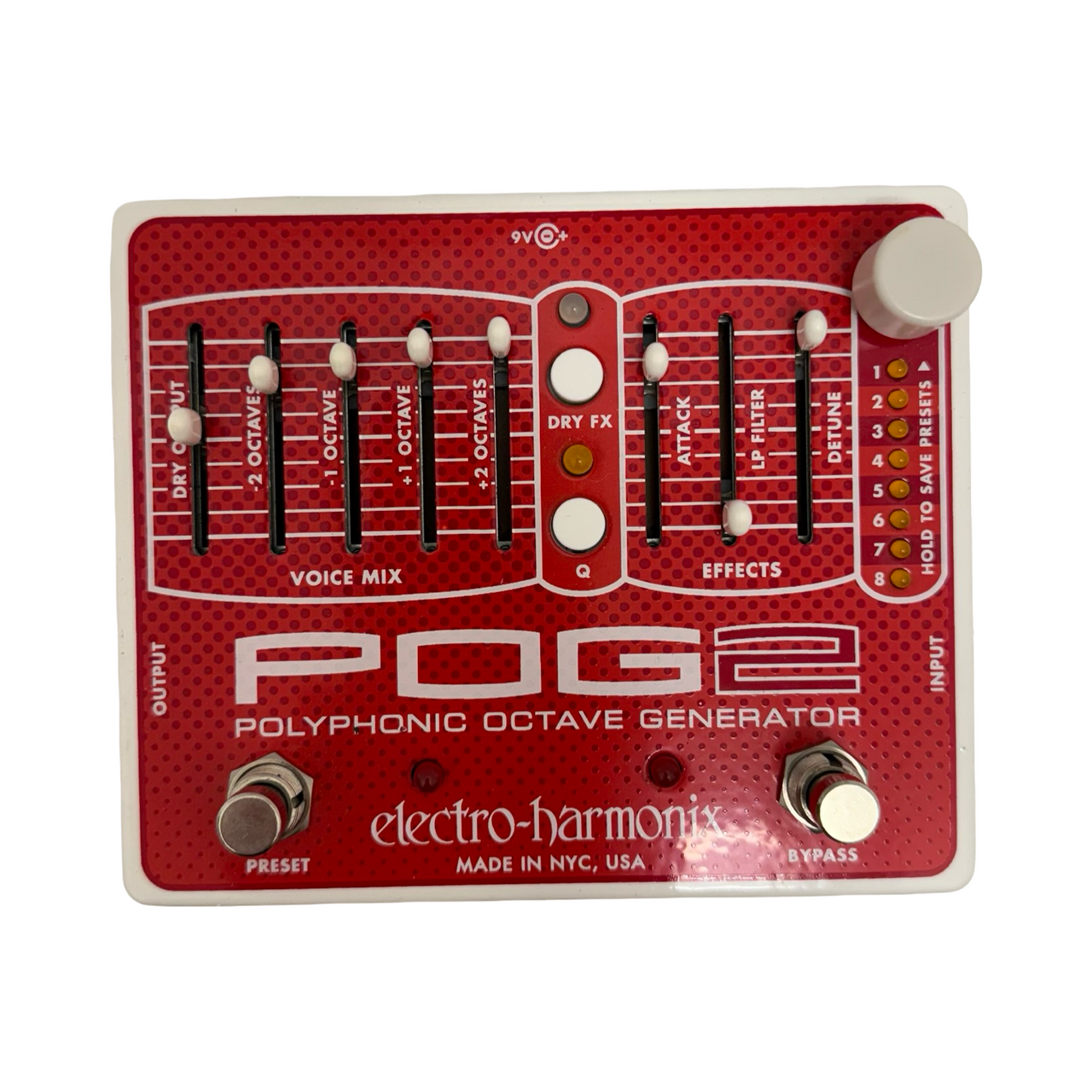 Used Electro Harmonix (E/H) POG2 POLYPHONIC OCTAVE GENERATOR
