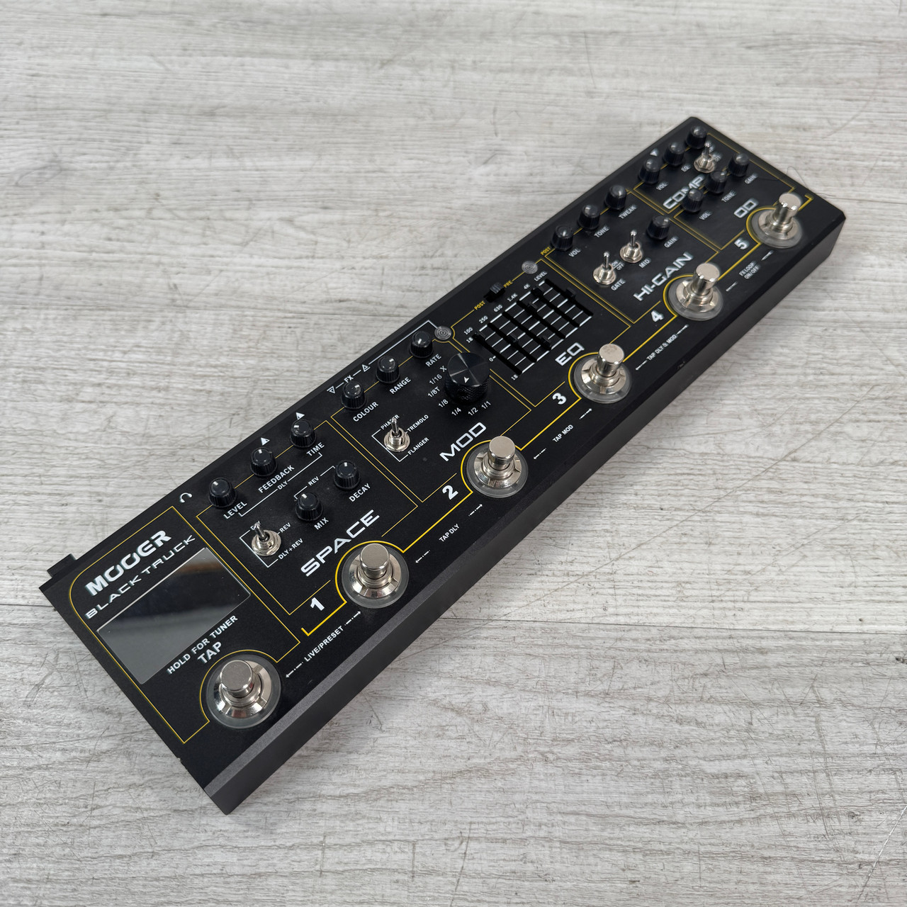 Used MOOER Black Truck Multi-effects Pedal