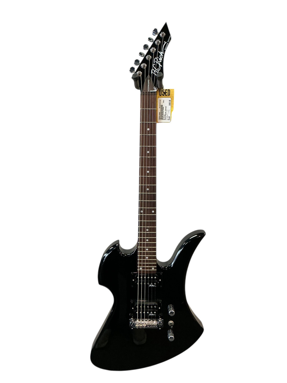 Used BC Rich MOCKINGBIRD BRONZE Pointy Electric Guitar Black 6-String