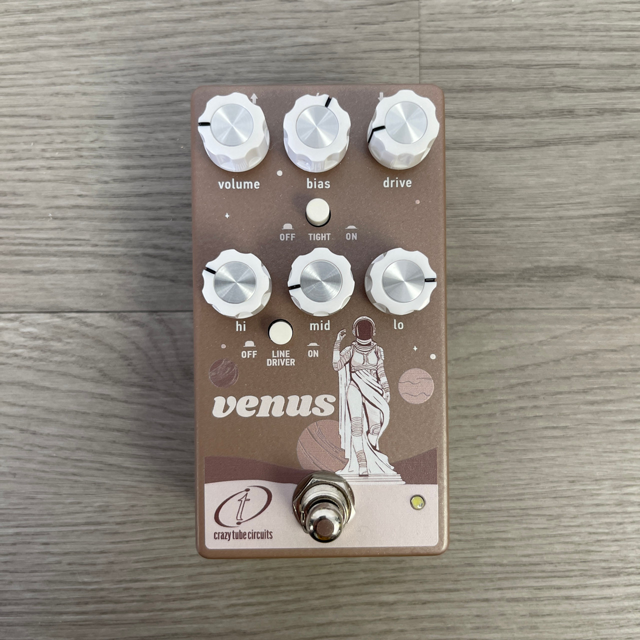 Used CRAZY TUBE CIRCUITS VENUS Overdrive Pedal
