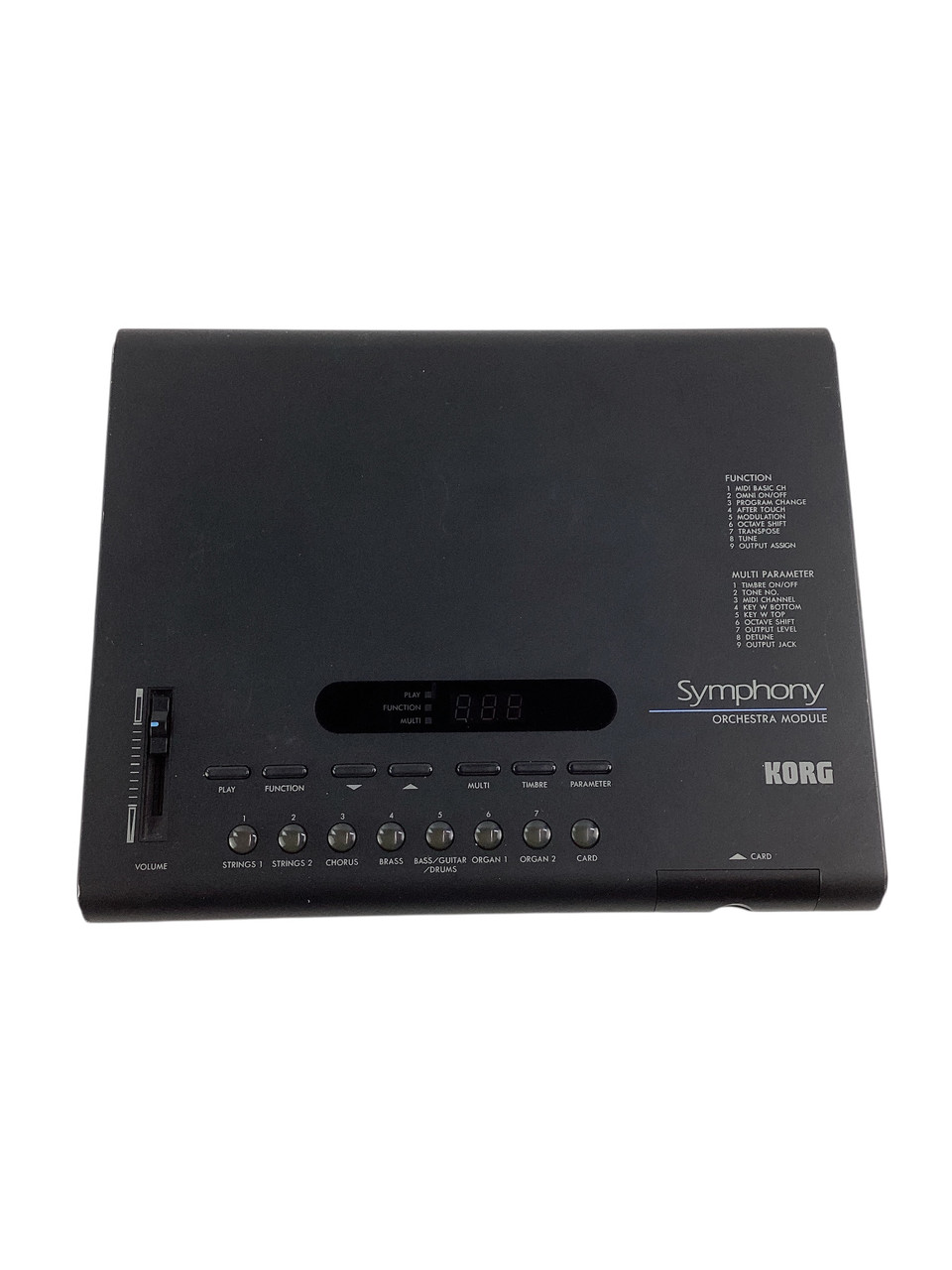 その他 KORG ORCHESTRA MODULE MODEL 03 Used Korg SYMPHONY ORCHESTRA MODULE Rackmount Synthesizer Rackmount