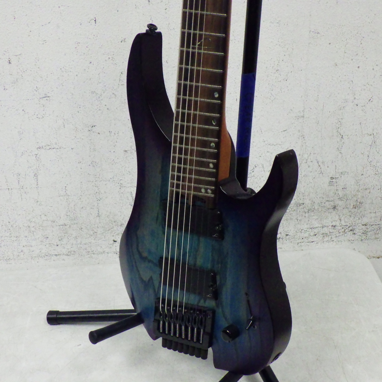 Used Legator GHOST G8FP Modern Metal Electric Guitar Blue 8-String