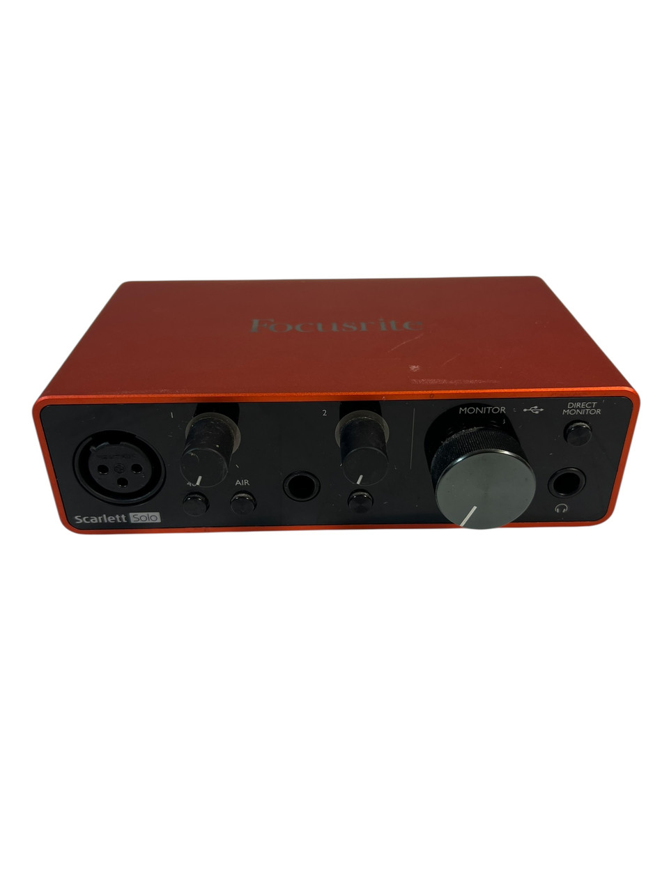 Used Focusrite SCARLETT SOLO 3RD GEN Computer Interface 2 A/D