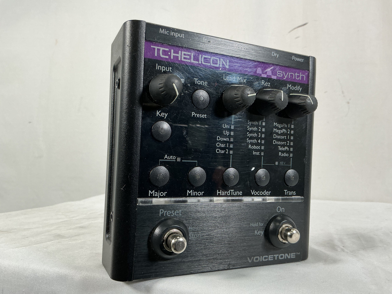 Used TC Helicon VOICETONE SYNTH Pro Sound Effects Unit