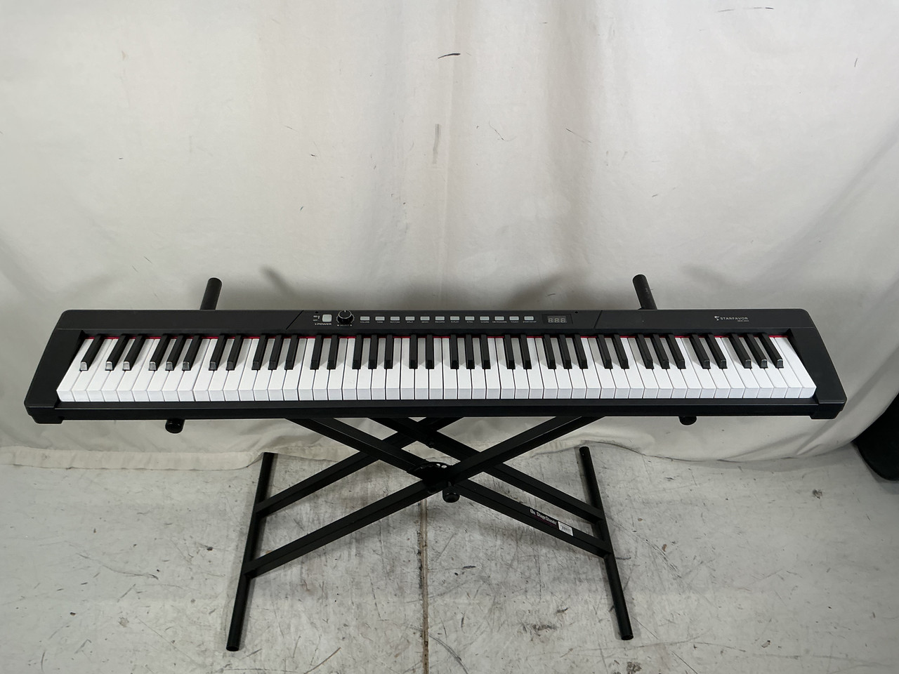 Used STARFAVOR SEK-88A KEYBOARD PACKAGE 88-Key Keyboard 88-key
