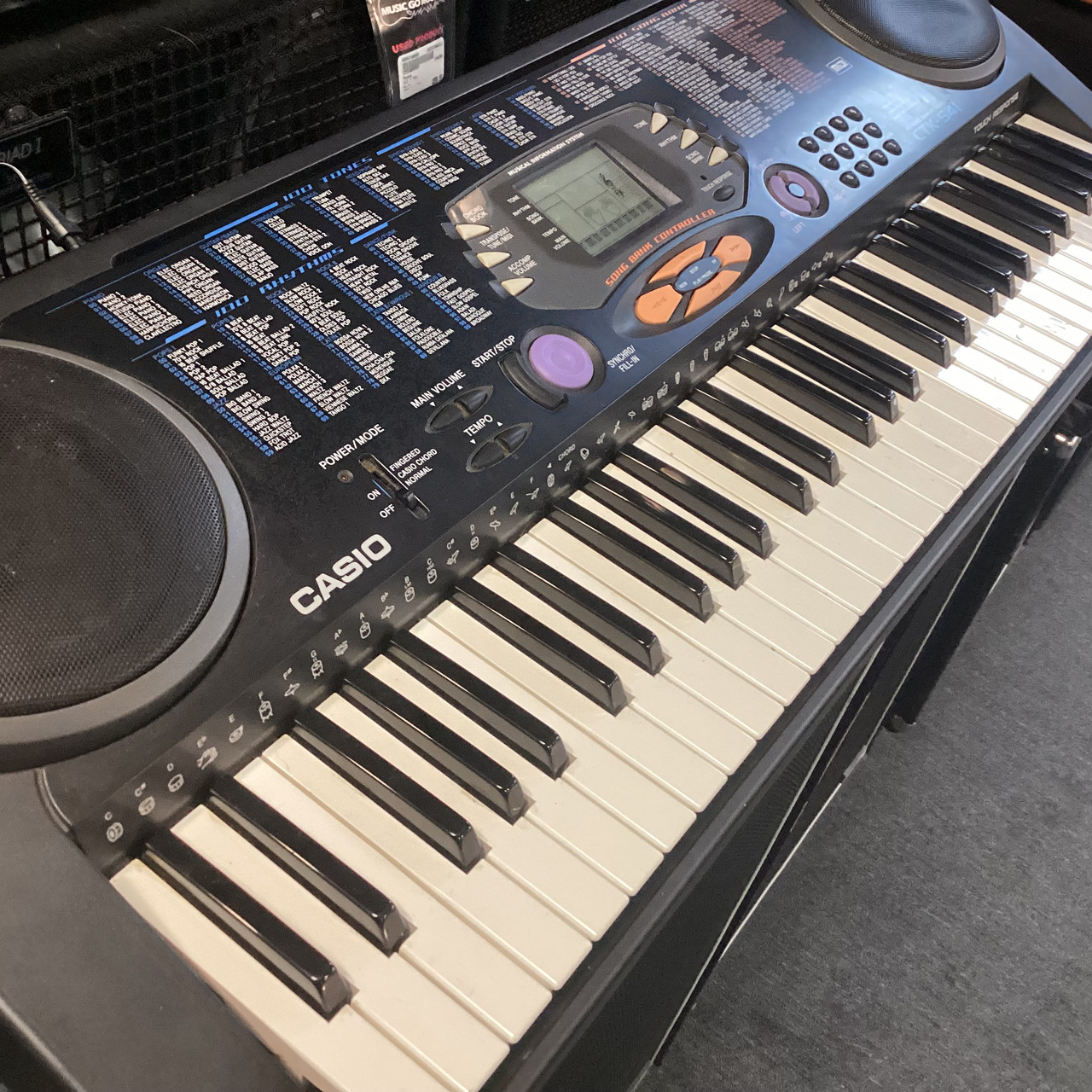 Used Casio CTK-541 61-Key Keyboard 61-Key