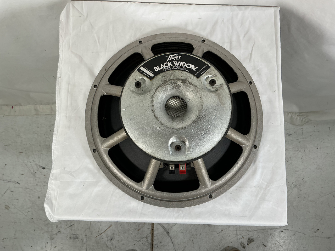 Used Peavey BLACK WIDOW 15 INCH Raw Speaker