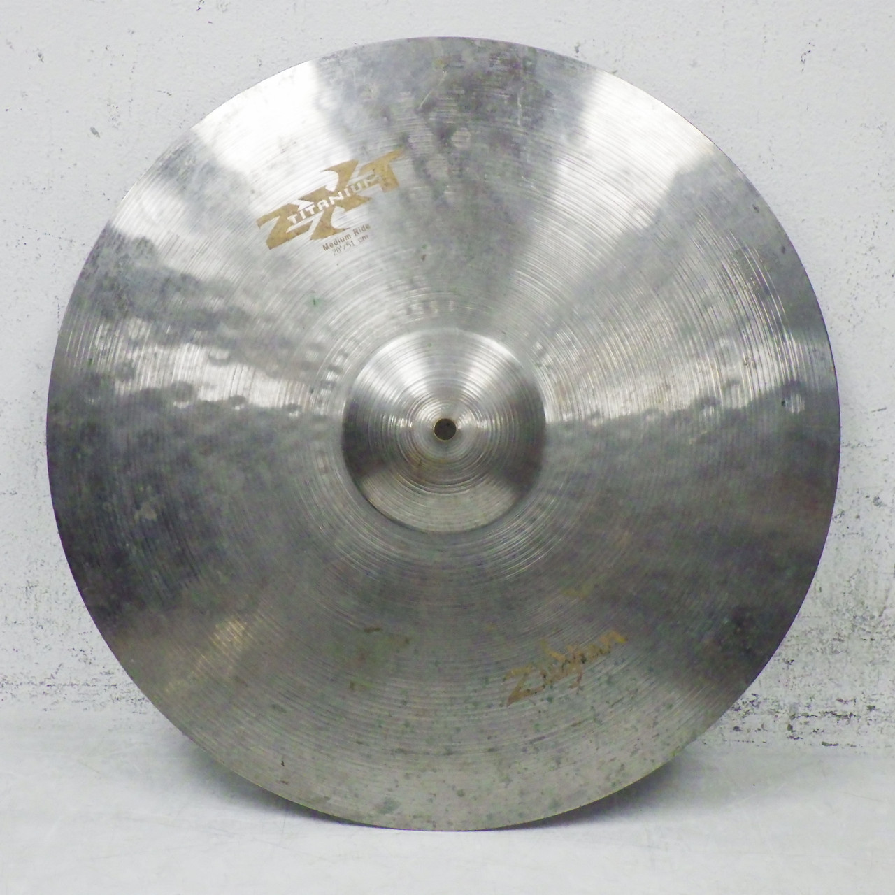 Used Zildjian 20 INCH ZXT TITANIUM MEDIUM RIDE Ride Cymbal 20