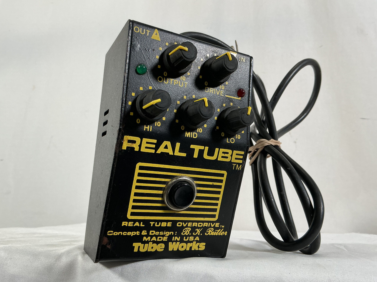 Used Tube Works REAL TUBE Overdrive Pedal