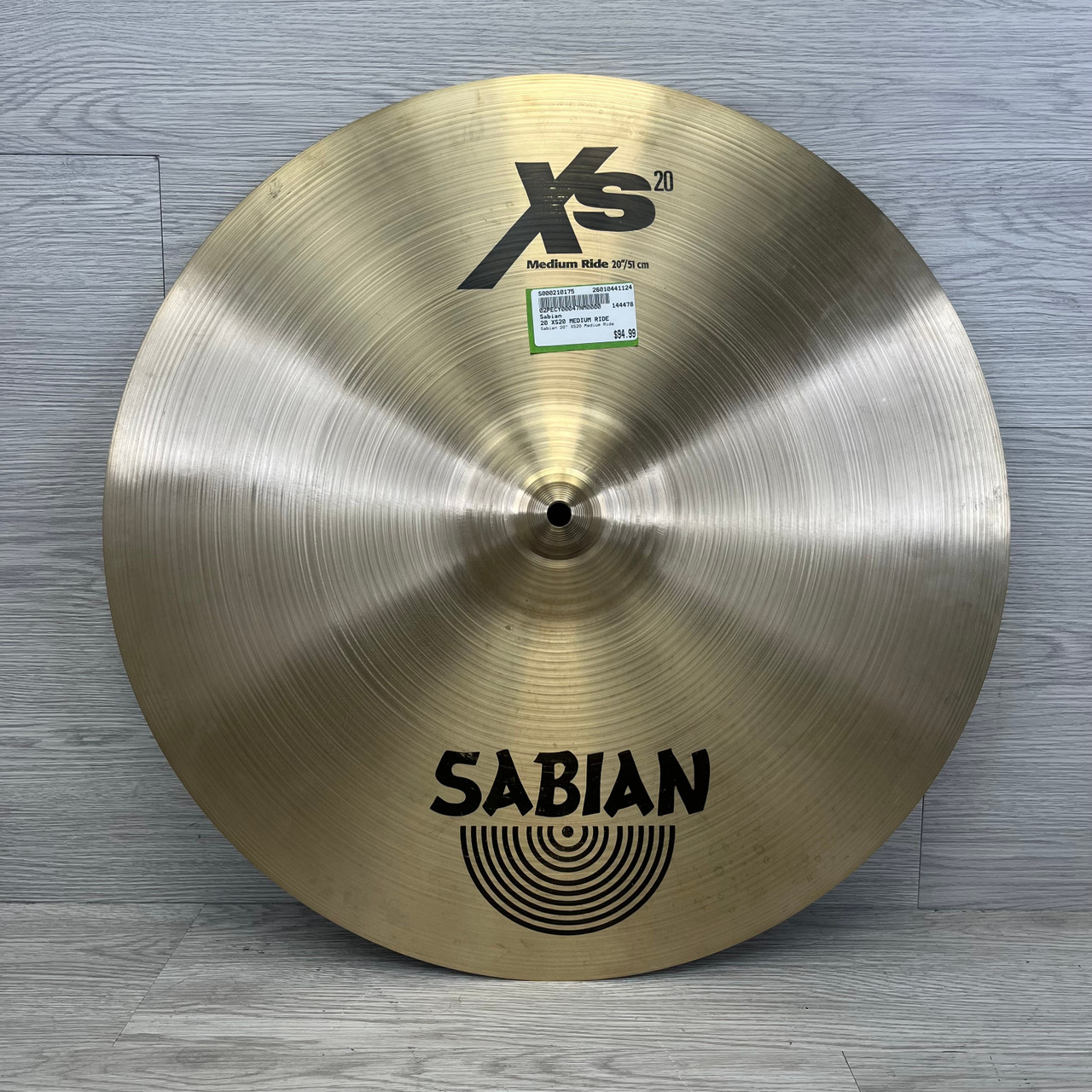 Used Sabian 20 XS20 Medium Ride Cymbal 20