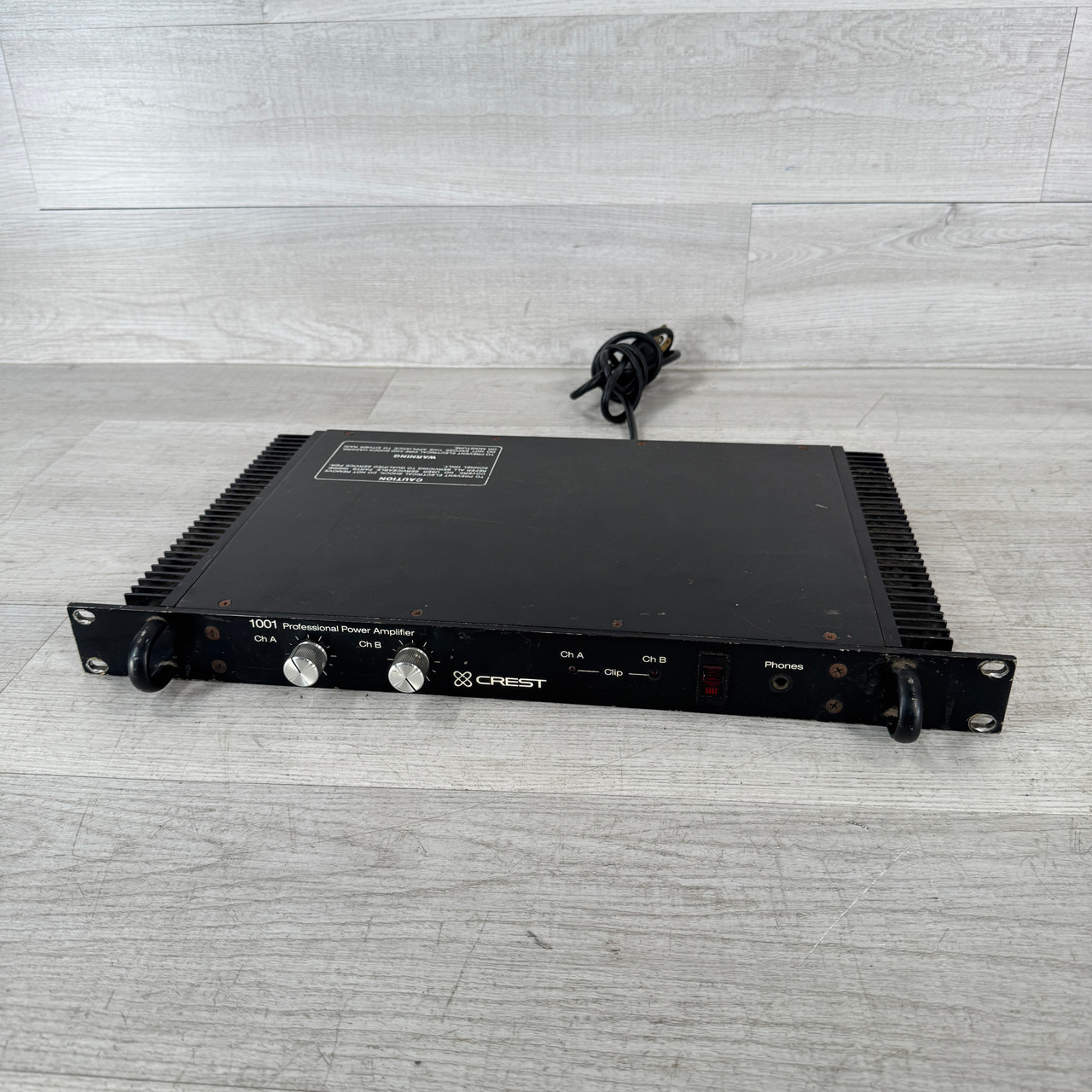 Used Crest Audio 1001 Power Amplifier