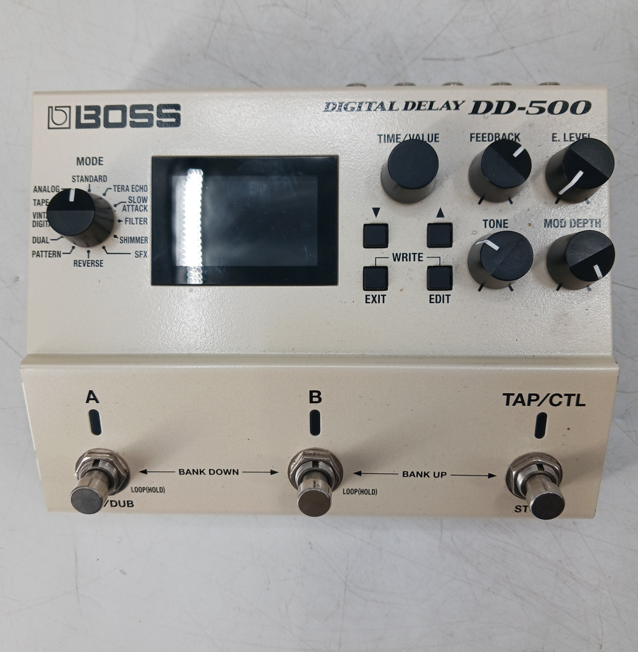 Used Boss DD-500 DIGITAL DELAY Multi-FX Pedal