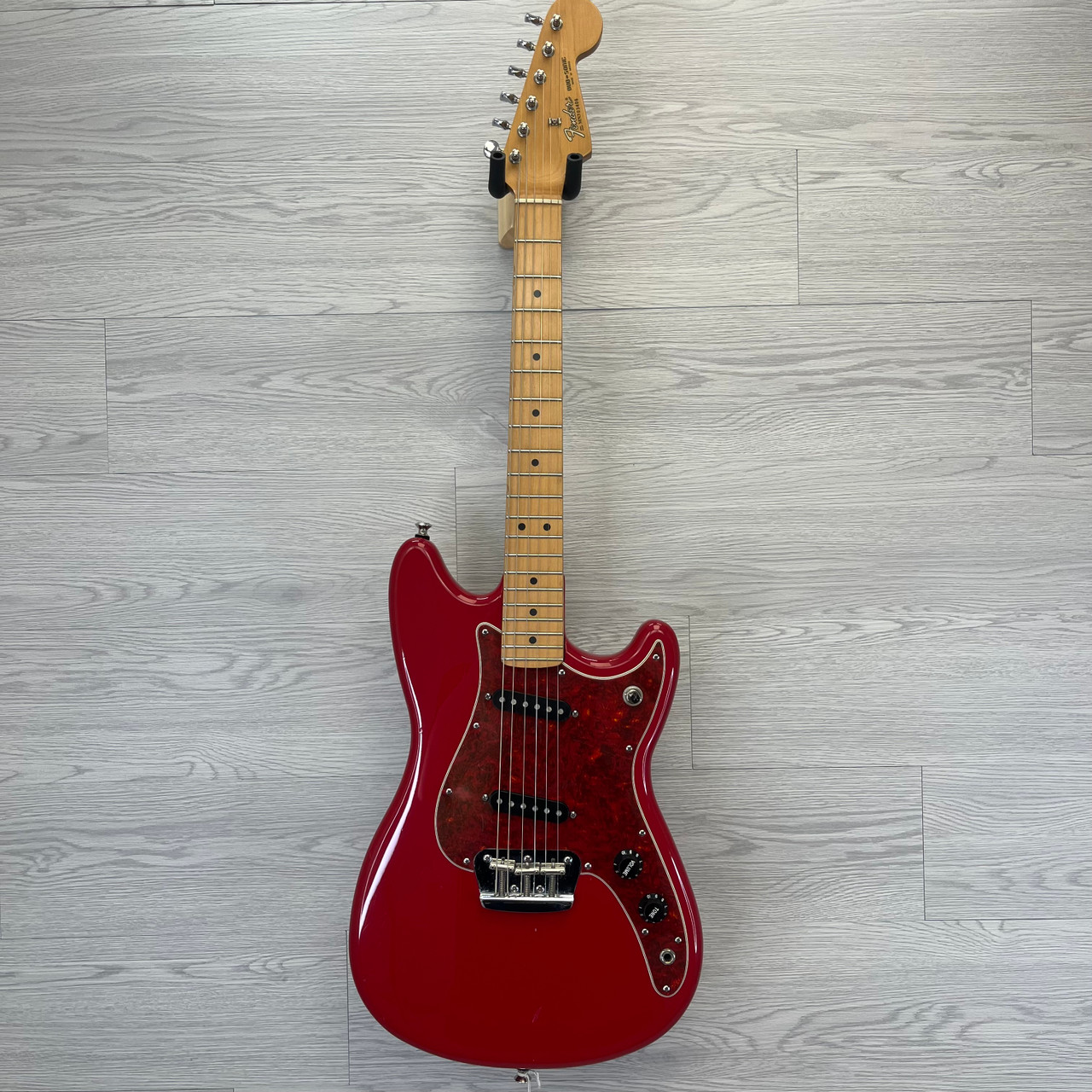 Used Fender DUO SONIC 1993 S Type Electric Guitar Red 6-String