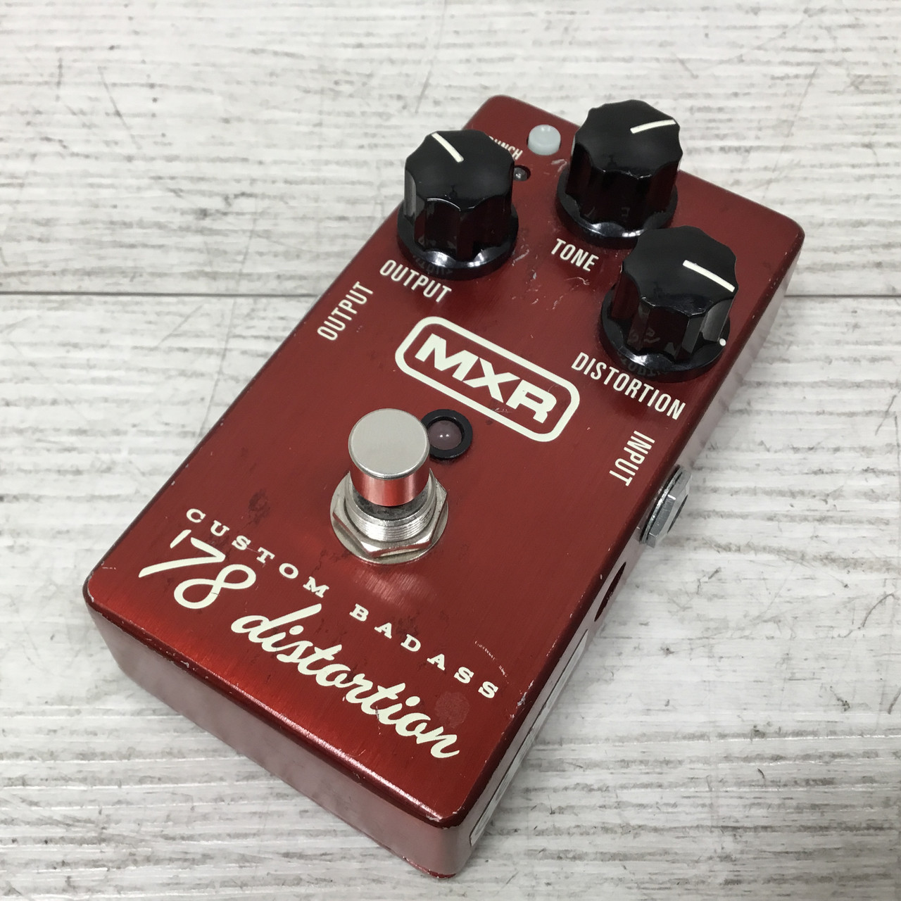 MXR 78 Distortion ペダル MXR® CUSTOM BADASS™ '78 DISTORTION - Dunlop