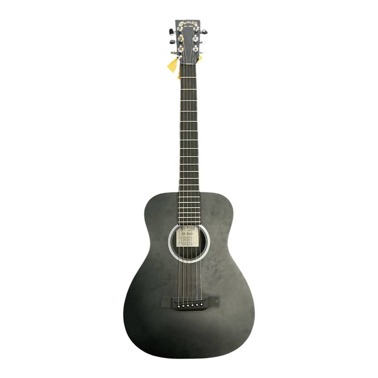 Used Martin LX BLACK Solid Top Acoustic Guitar Black