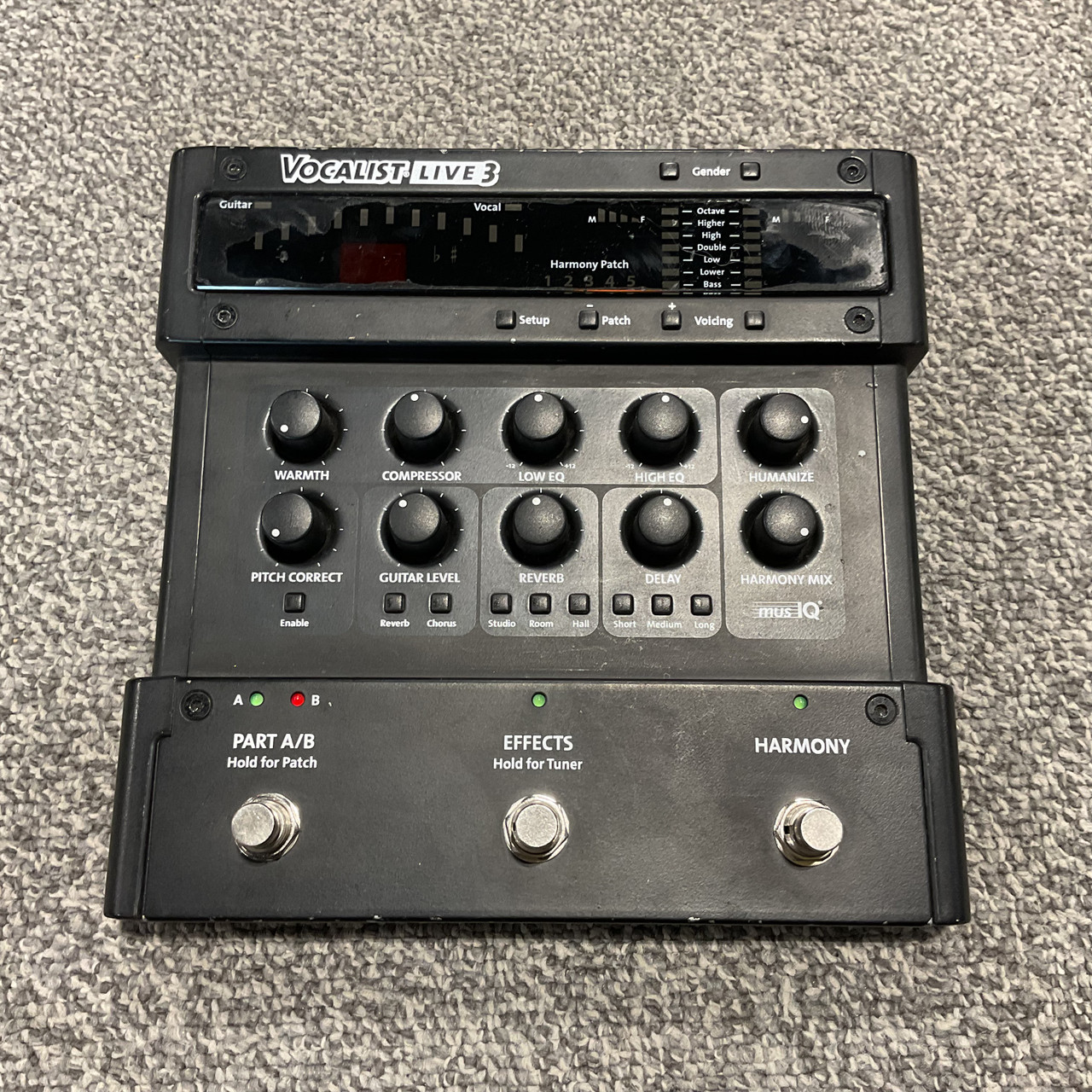 Used DIGITECH VOCALIST LIVE 3 Vocal Multi Effects Processor