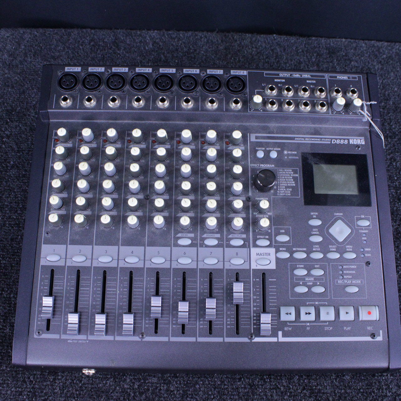 Used Korg D888 DIGITAL RECORDING STUDIO Recording Device