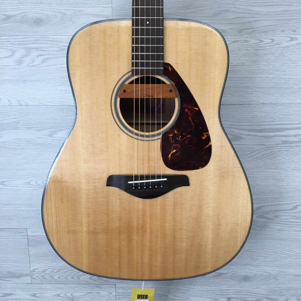 Used Yamaha FG700S Solid Top Acoustic Guitar Wood