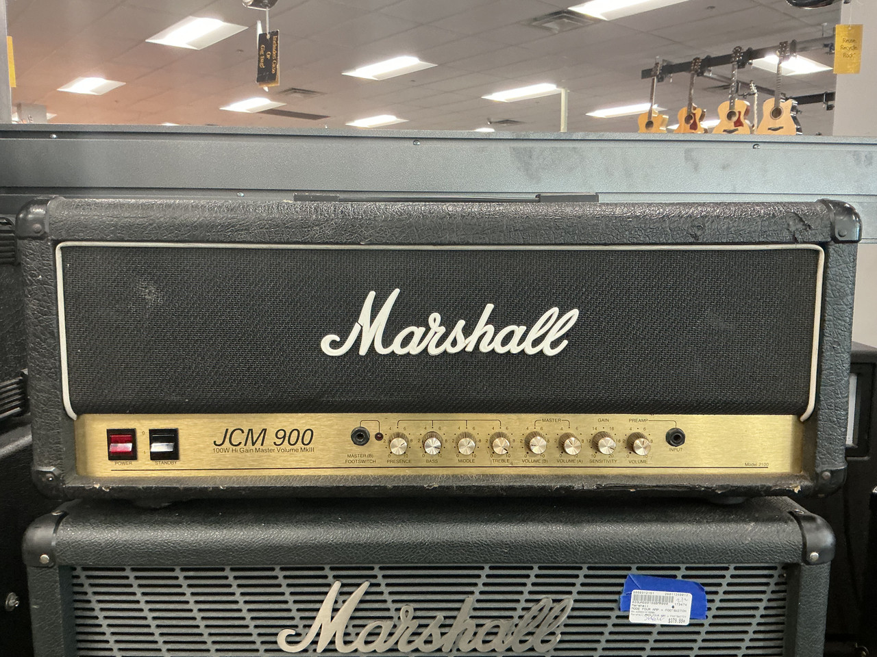 Used Marshall JCM 900 100 WATT HI GAIN MV MKIII Tube Guitar