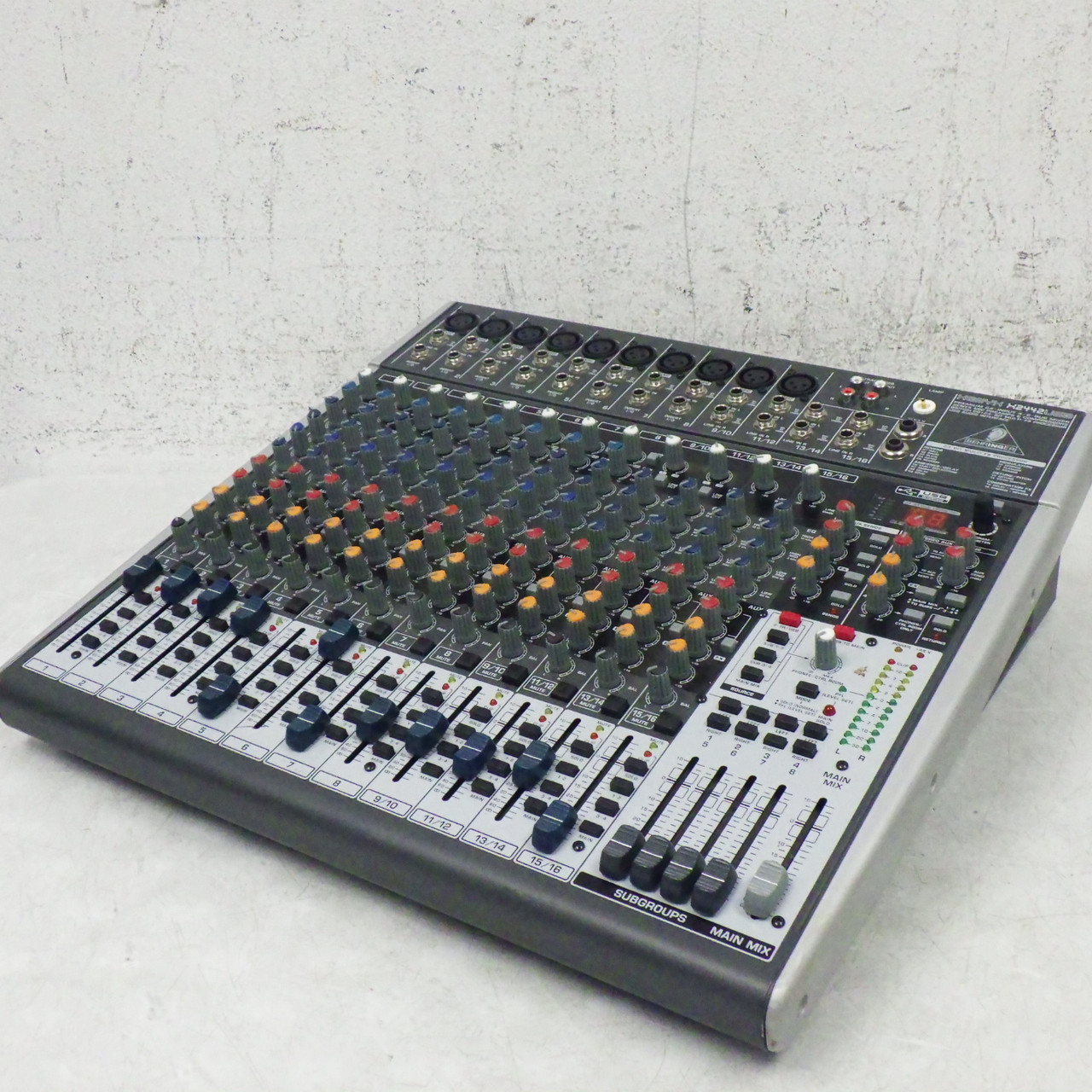 Used Behringer EURORACK XENYX X2442USB Mixing Console
