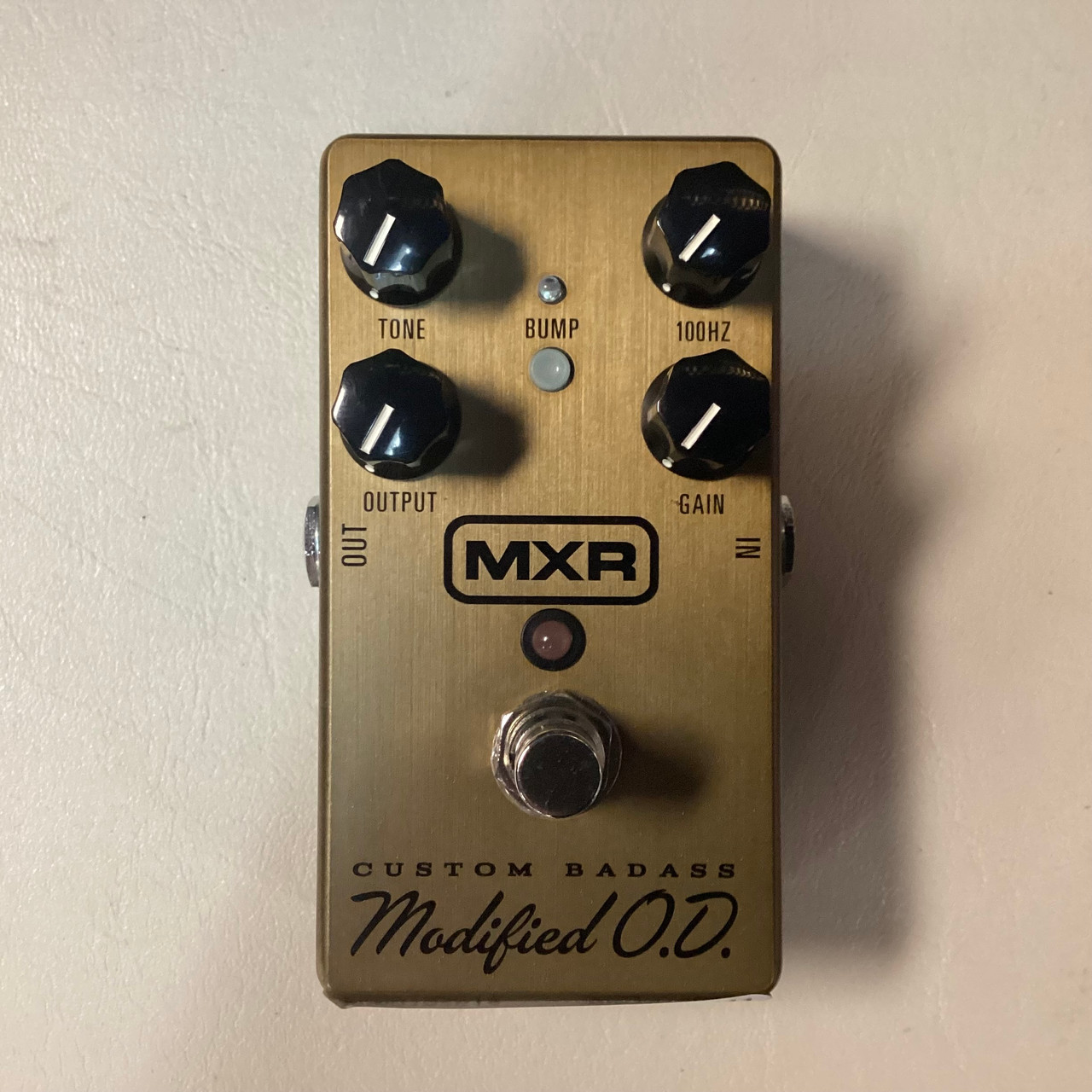 Used MXR CUSTOM BADASS MODIFIED OD Overdrive Pedal