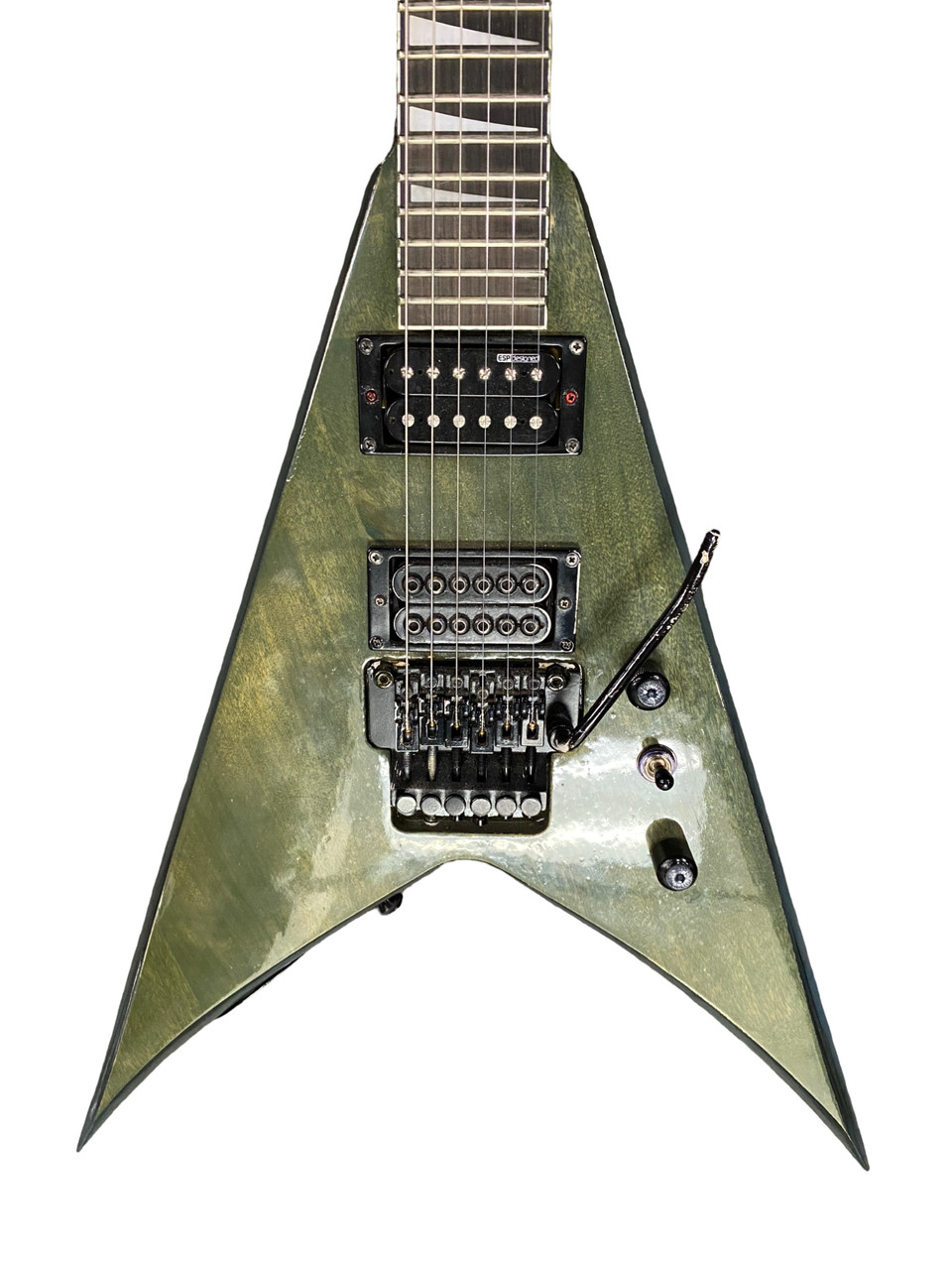 ギター juncky Used Jackson KING V Electric Guitar Green 6-String