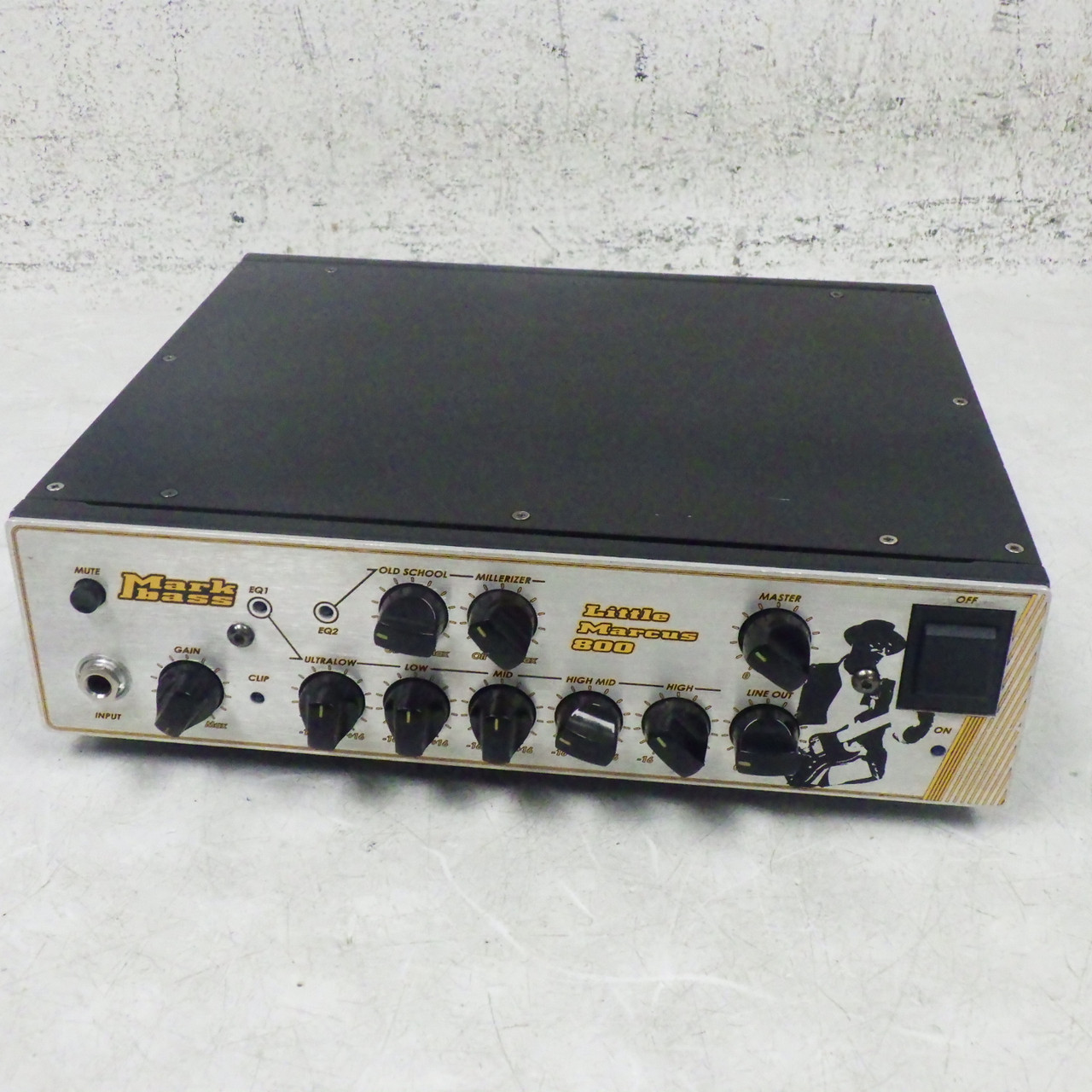 Used Markbass MARK BASS LITTLE MARCUS 800 Solid State Guitar Head