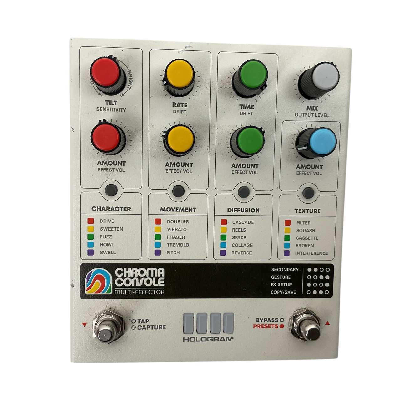 Used HOLOGRAM CHROMA CONSOLE Multi-FX Pedal