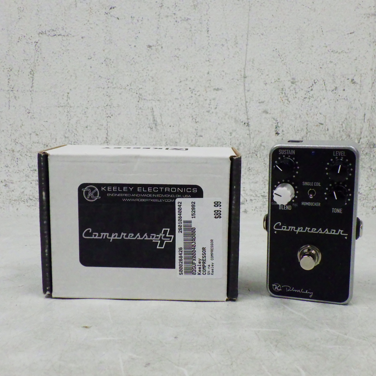 希少・初期物】Keeley Compressor シリアル400番台 希少・初期物