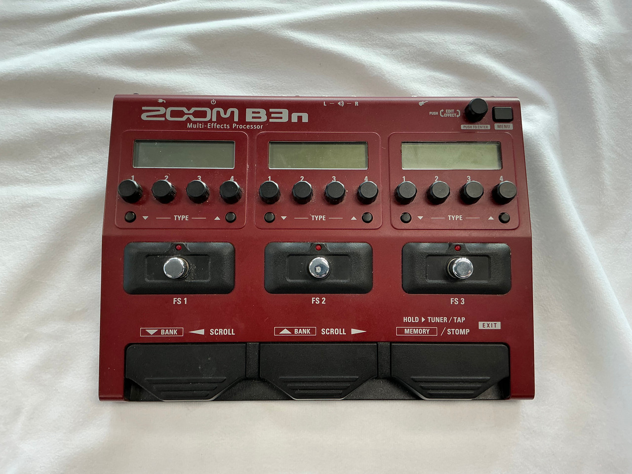 Used Zoom B3N Multi-FX Pedal