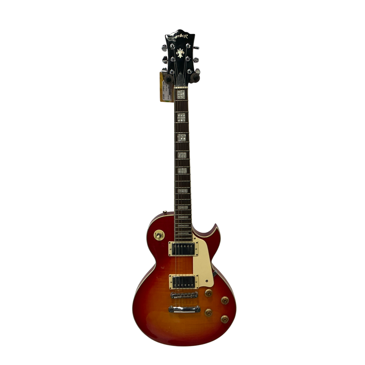 Used Arbor LES PAUL STYLE LP Type Electric Guitar Cherry Sunburst
