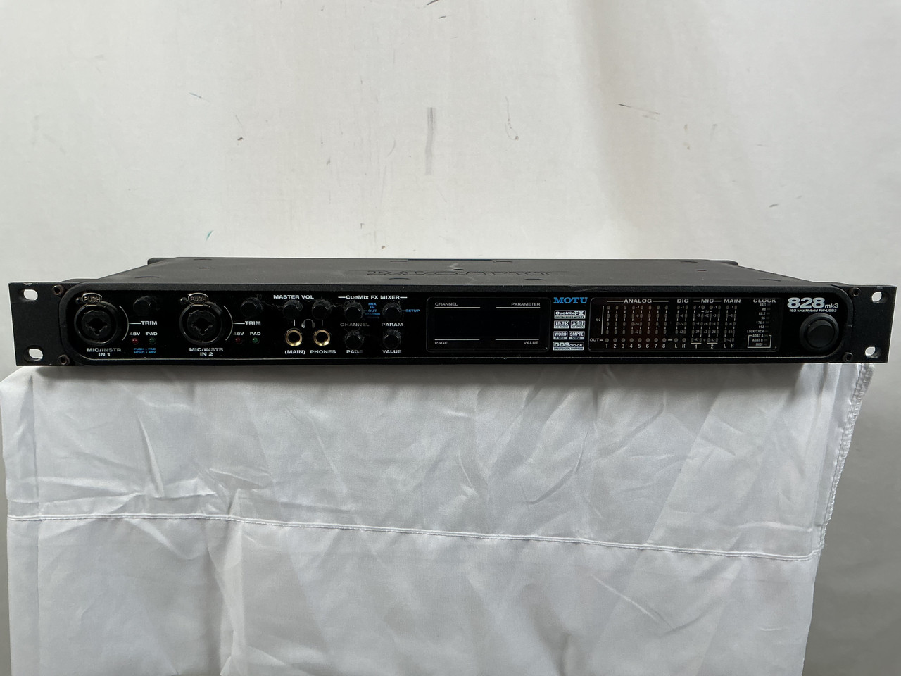 Used Motu 828 MK3 HYBRID USB/FIREWIRE INTERF Computer Interface 8+